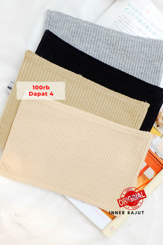 100 dapat 4 Inner Rajut Anti Pusing - IN23