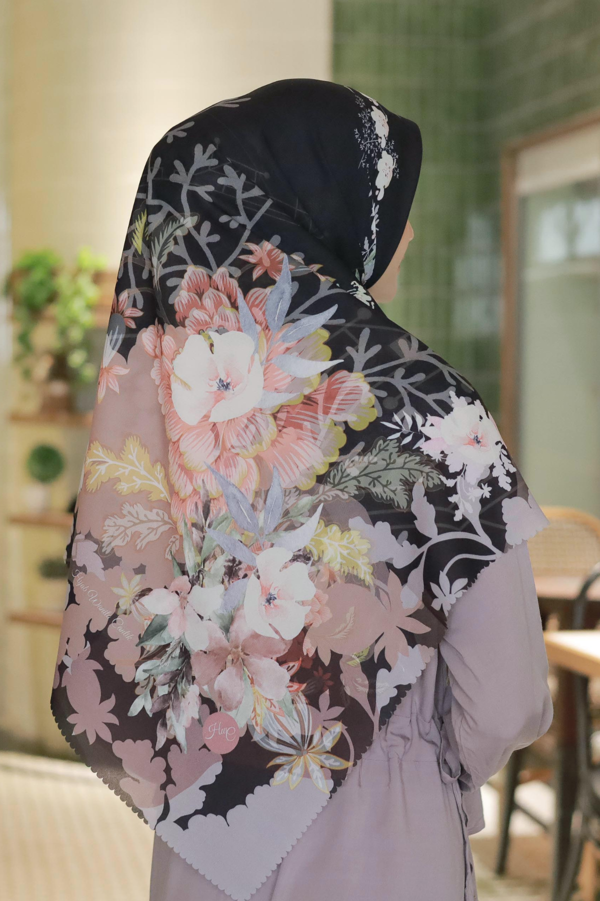 Fresia Scarf JUMBO - FJ52.1 Black