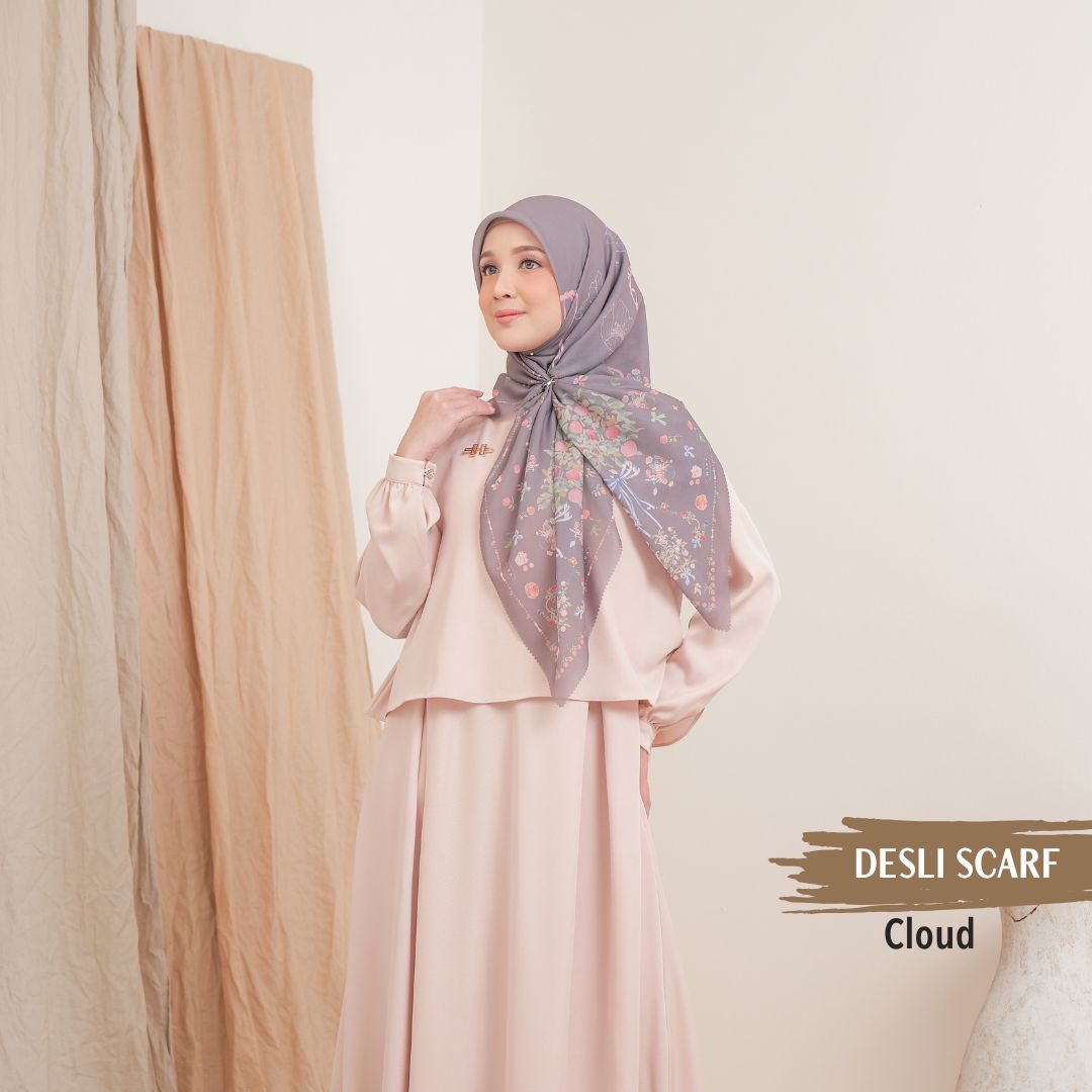 Desly Scarf - DP32.1 DV32.1 DJ32.1 Cloud
