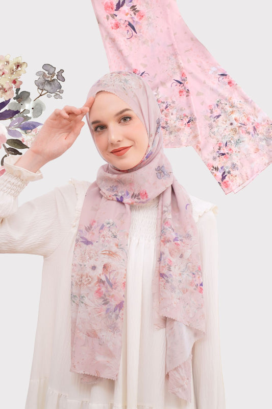 Pashmina Emily Cerutti - POM9.11 Silky Pink