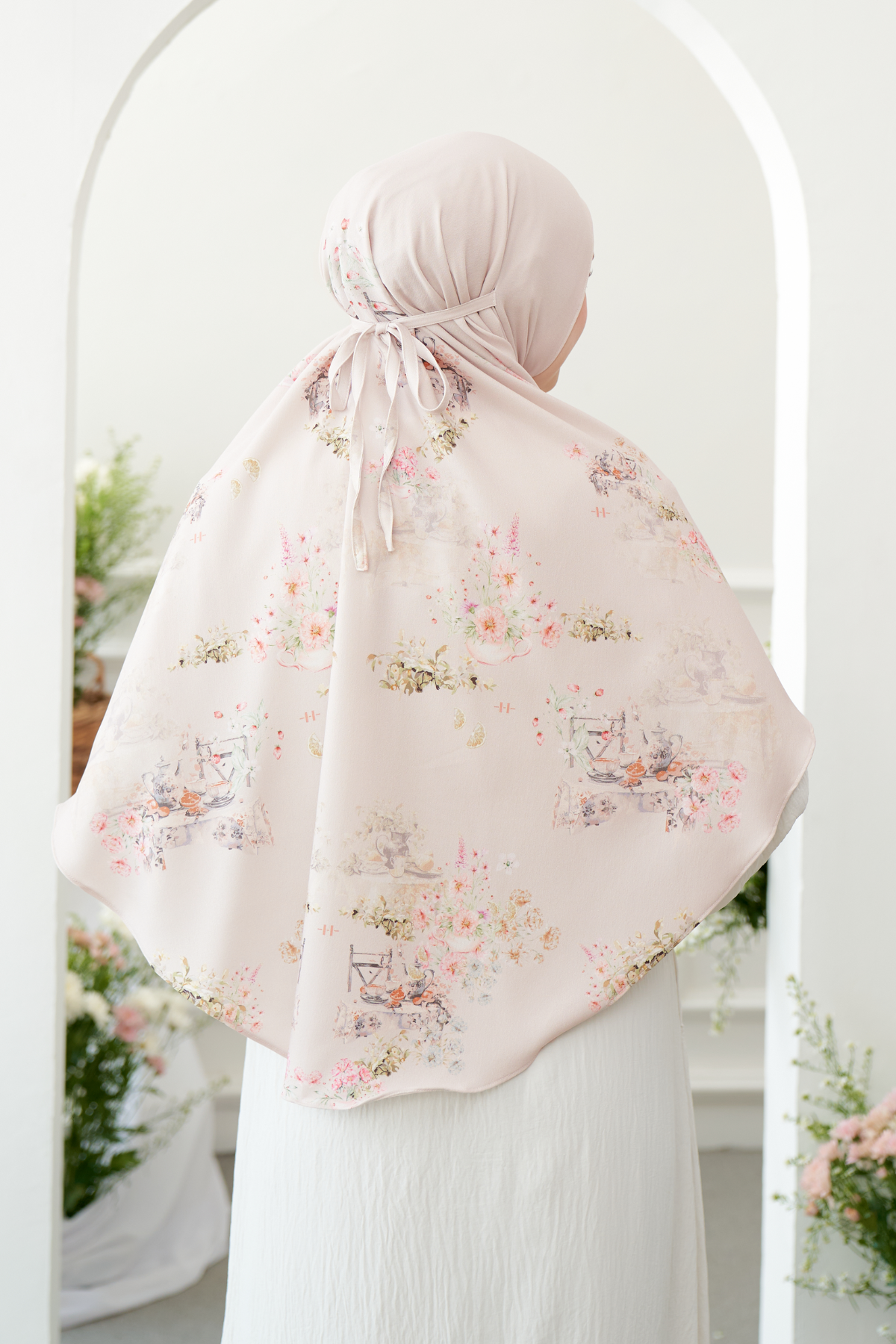 Hijab Instan Baiti Camellia Jumbo | Caramel - CB11.6