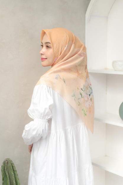 Segiempat Lily Scarf - LS71.5 Sahara