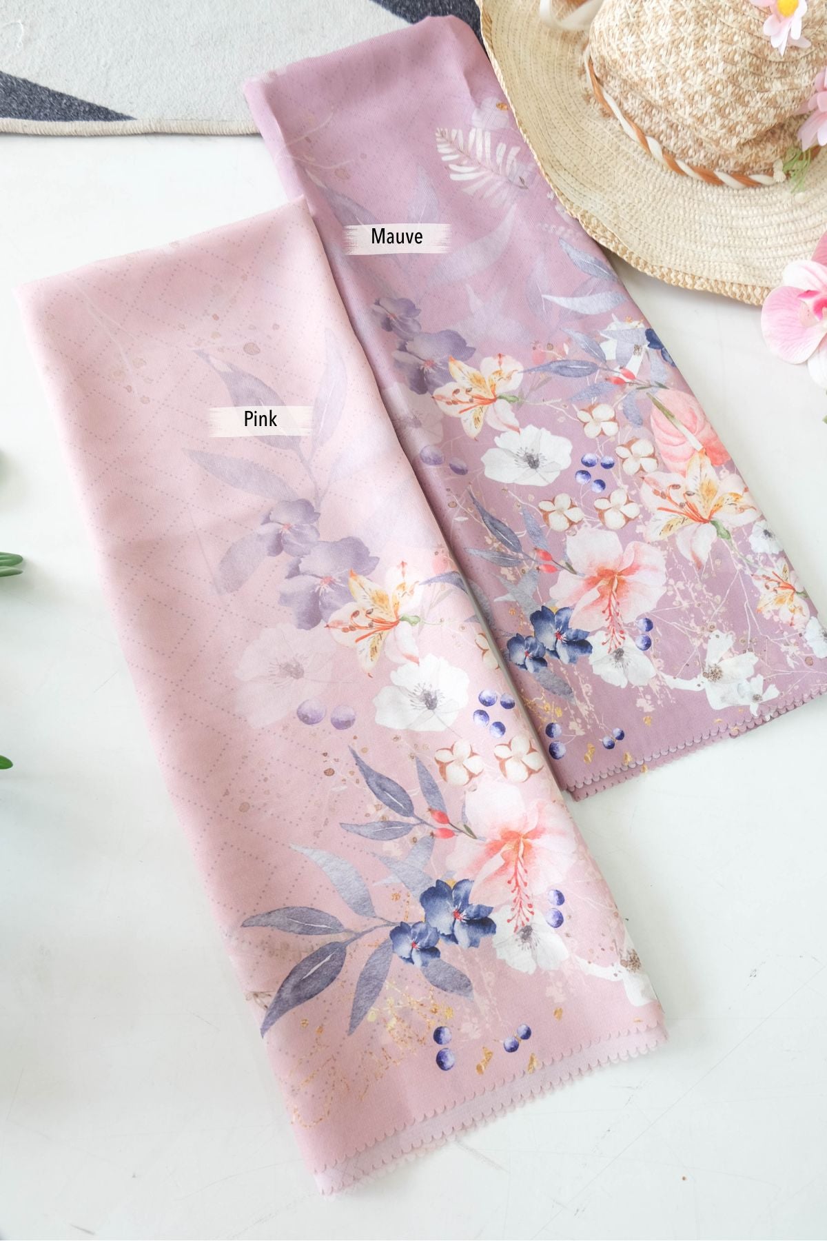 Leaf Mirea Scarf - LF29.6 LL29.6 LB29.6 Mauve