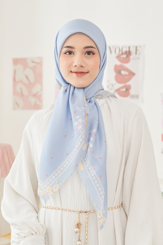 Daffodil - Scarf Loire Voal - Light Blue - DF14.7