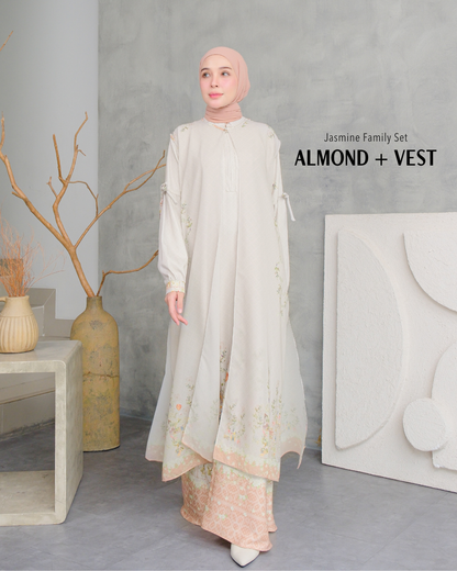 Jasmine Family Set - Dress | Vest | One Set | Tunik