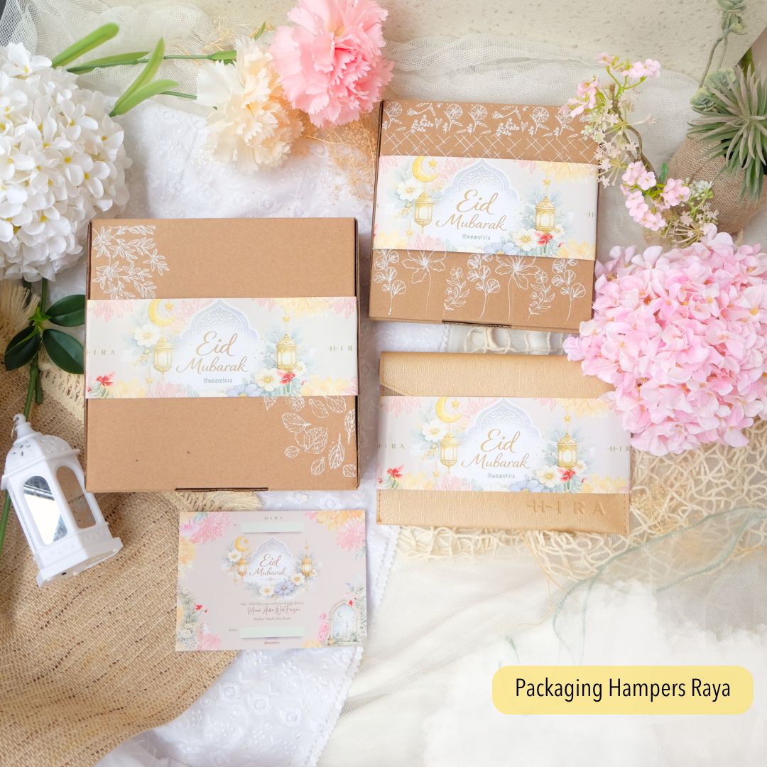 HIRA - [Hampers isi Hijab Random] untuk Parcel Bingkisan BOX Ramadhan dan Lebaran Hari Raya Idul Fitri