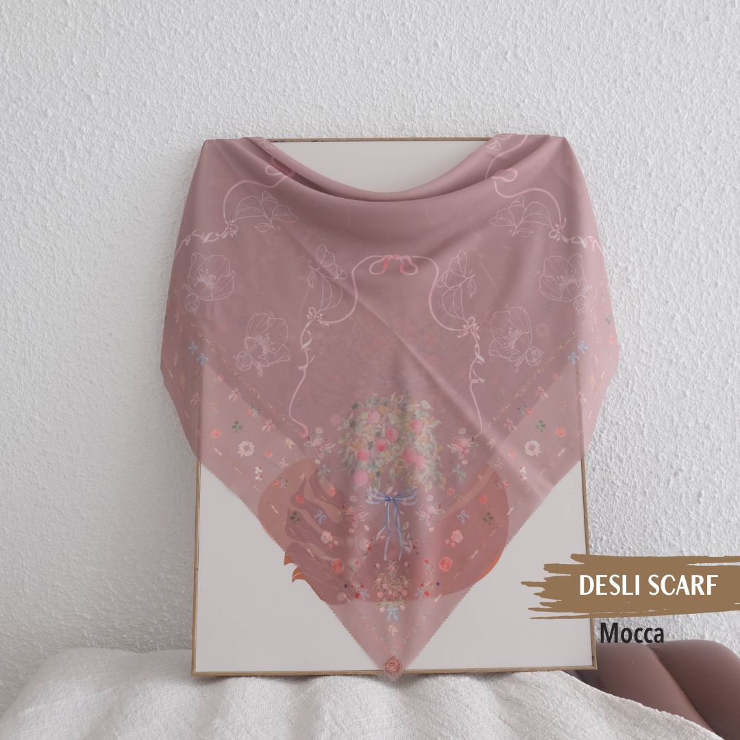 Desly Scarf - DP32.2 DV32.2 DJ32.2 Mocca