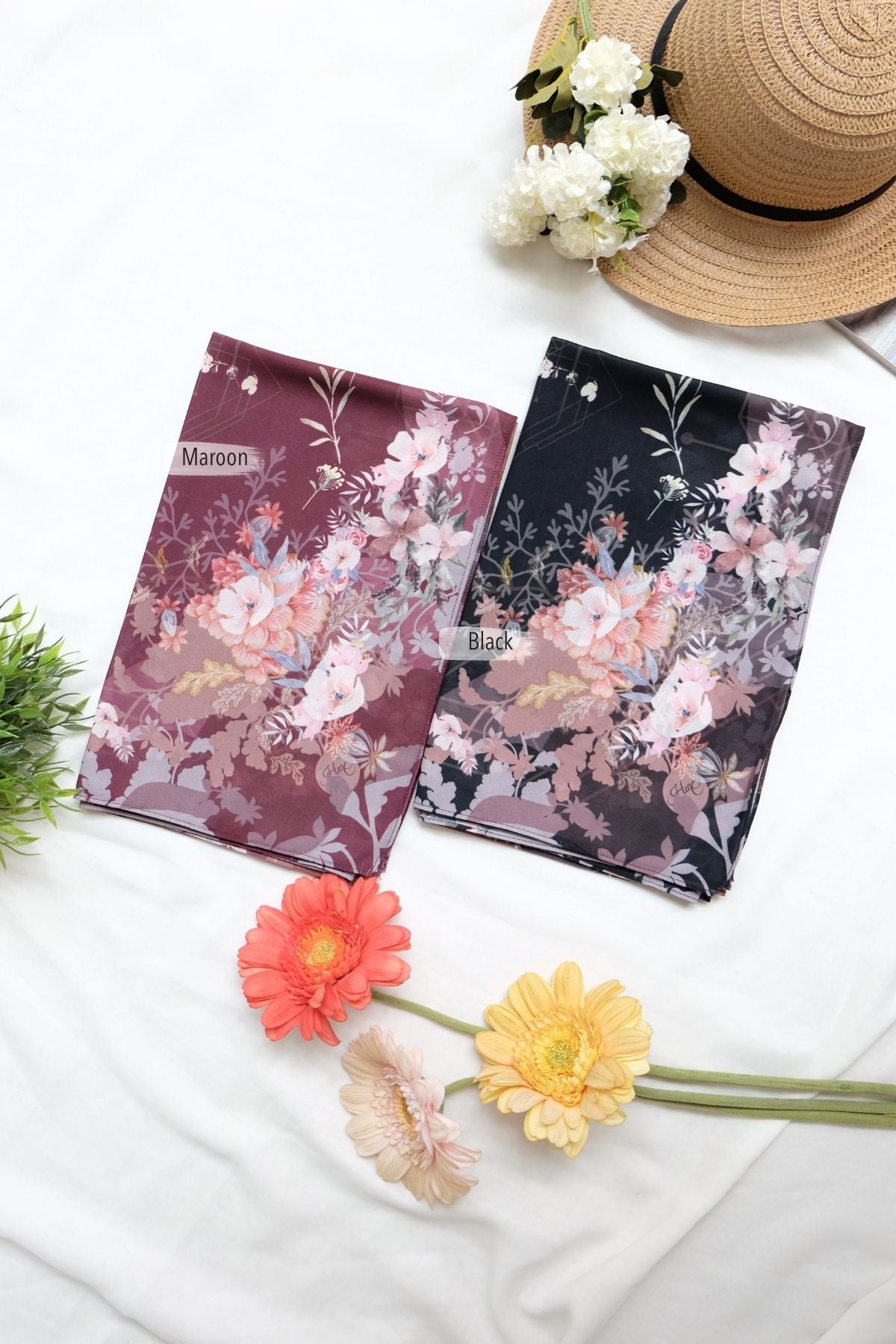 Fresia - Pashmina Premium Ceruti - Maroon - PM11.21