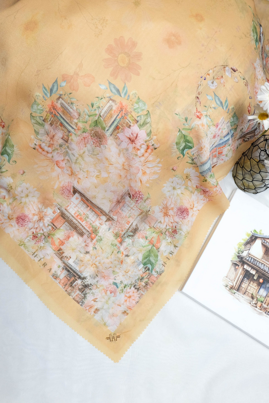 [ BUY 3 GET 1 FREE HIJAB ] Ohayo Scarf - Himawari