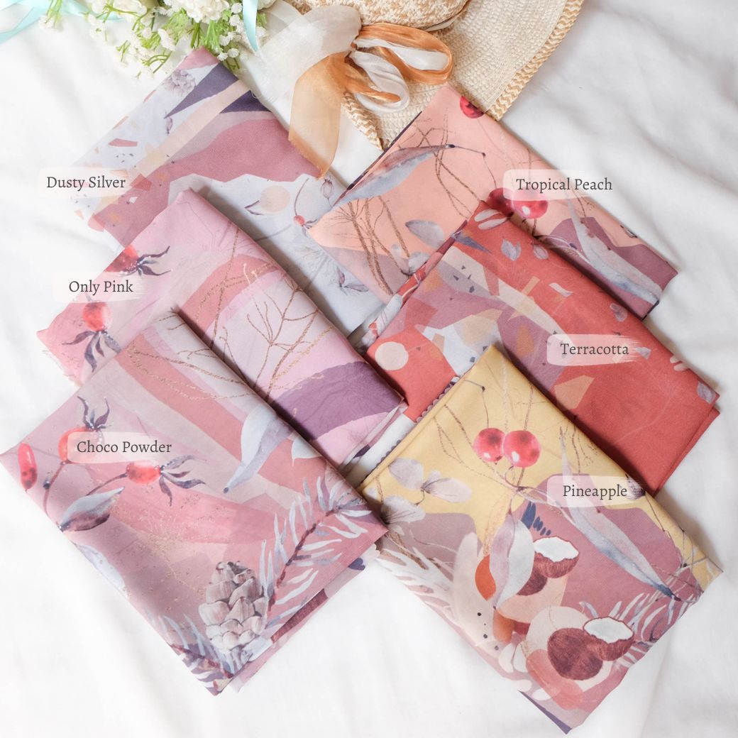 [ BUY 3 GET 1 FREE HIJAB ] Coconut Scarf Jumbo - JS93.7 Only Pink