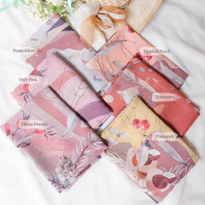 [ BUY 3 GET 1 FREE HIJAB ] Coconut Scarf Jumbo - JS93.7 Only Pink