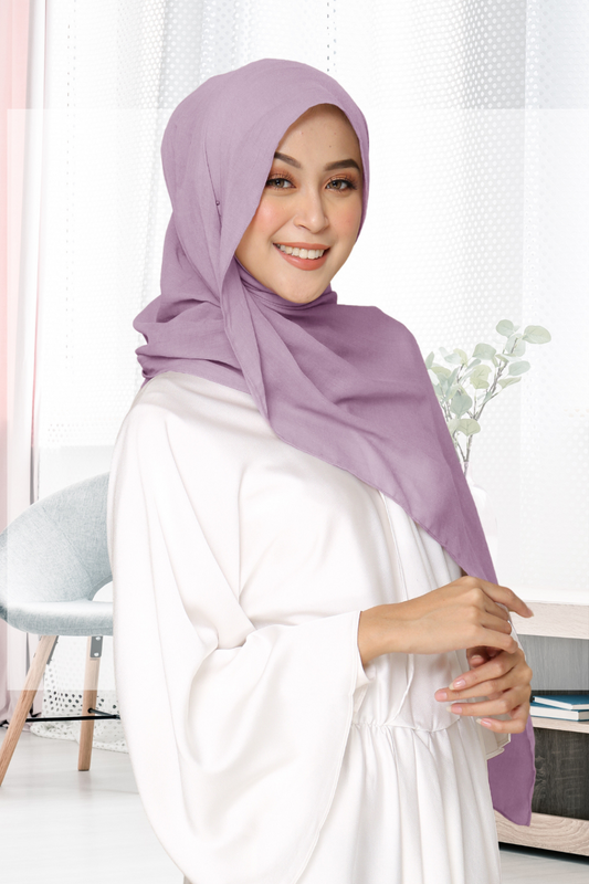 Dubai Voal Pashmina  - PPE2.12 Dusty Rose