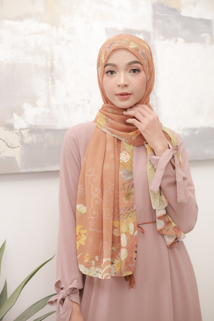 Sofia - Pashmina Premium Ceruti - Terra - PM11.70