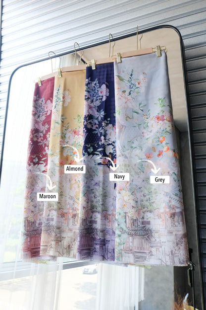 [ BUY 3 GET 1 FREE HIJAB ] Tangerine Scarf Jumbo - TJ16.6 Lemon