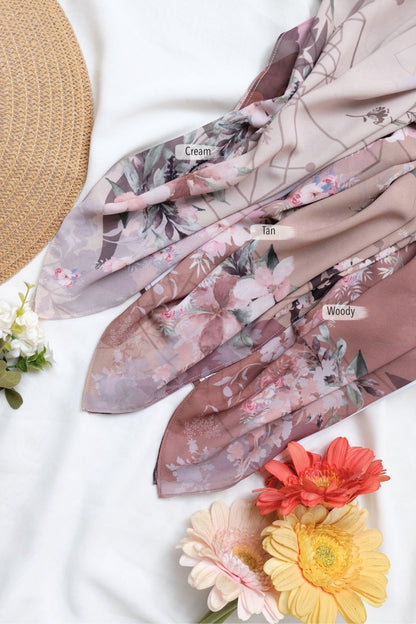 Fresia - Pashmina Premium Ceruti - Woody - PM11.23