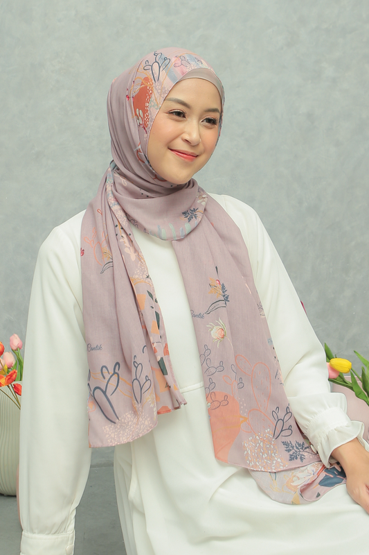 Sahara - Pashmina Premium Voal - Haze - PM11.58