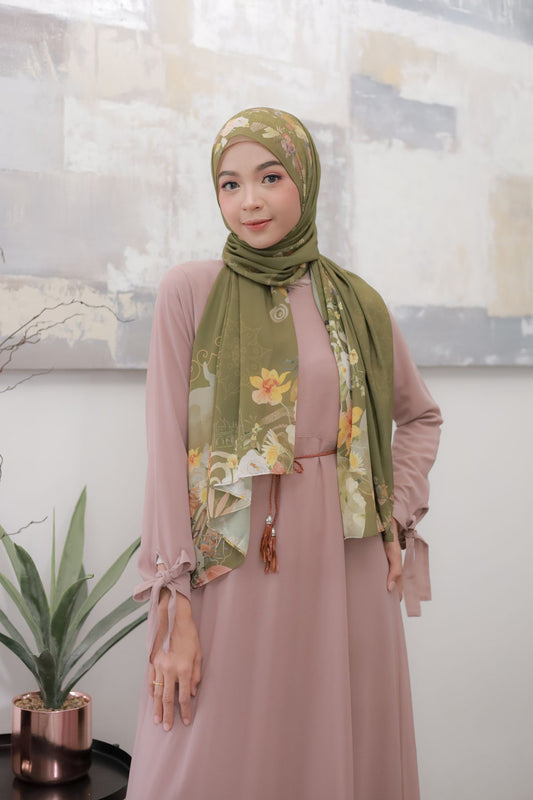 Sofia - Pashmina Premium Ceruti - Olive - PM11.68