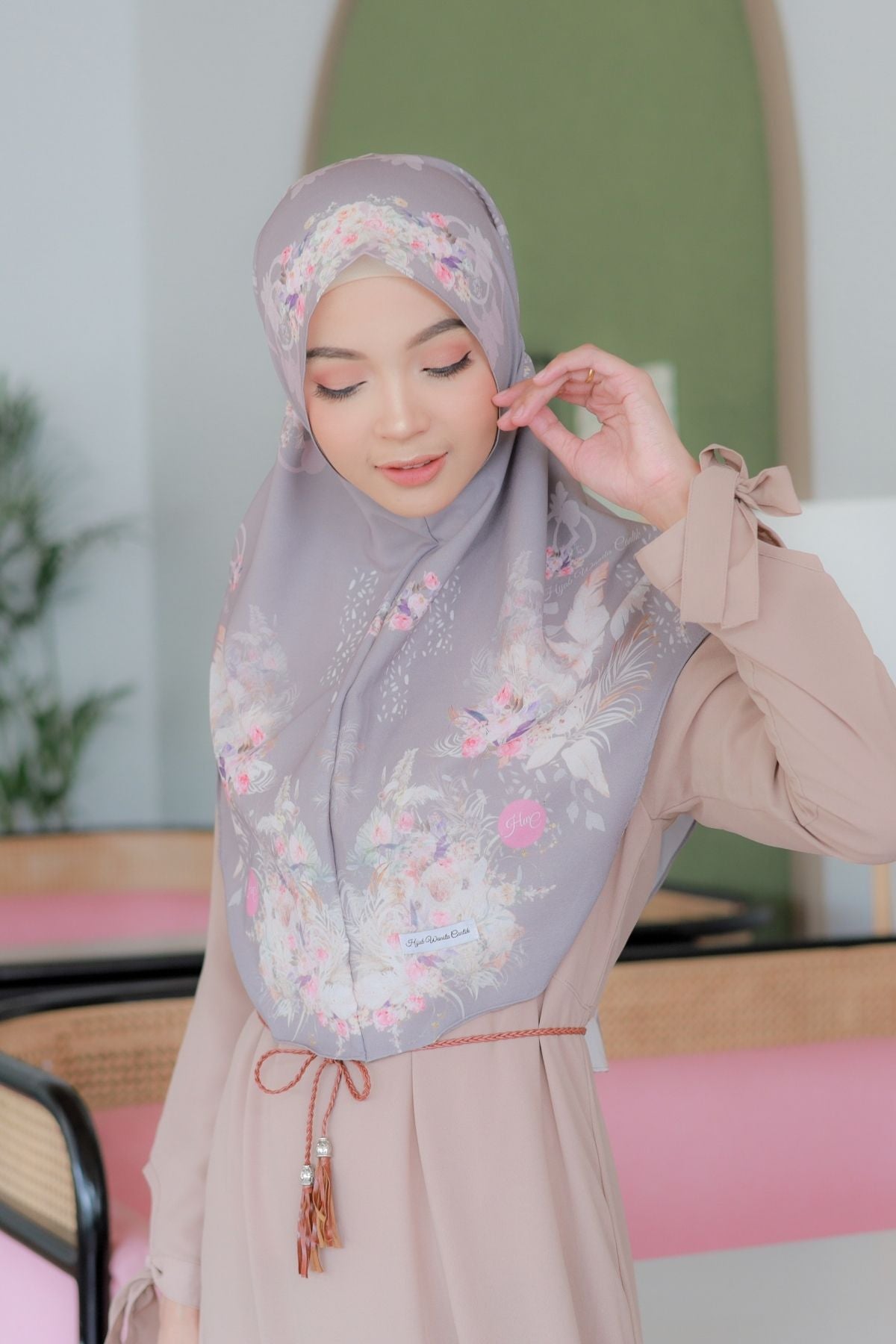 [ BUY 3 GET 1 FREE ] Emily - Instan Baiti - Cocoa Grey - BM45.89