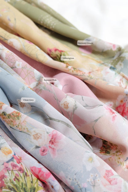 Florence - Pashmina Premium Ceruti - Lemongrass - PM11.89