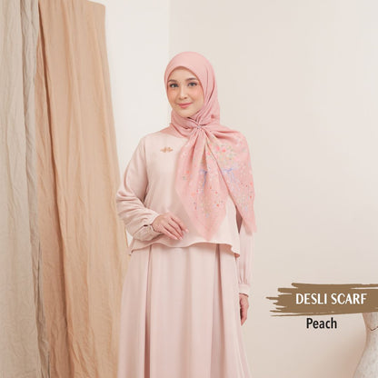 Desly Scarf - DP32.6 DV32.6 DJ32.6 Peach