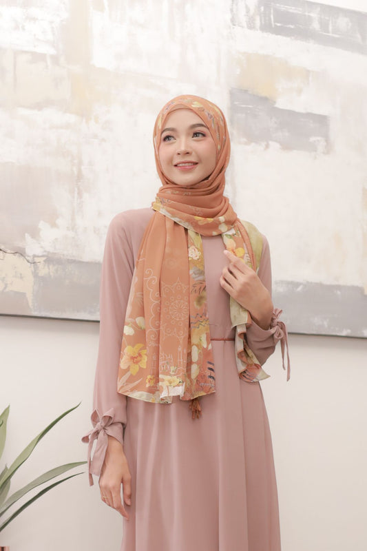 Sofia - Pashmina Premium Ceruti - Terra - PM11.70