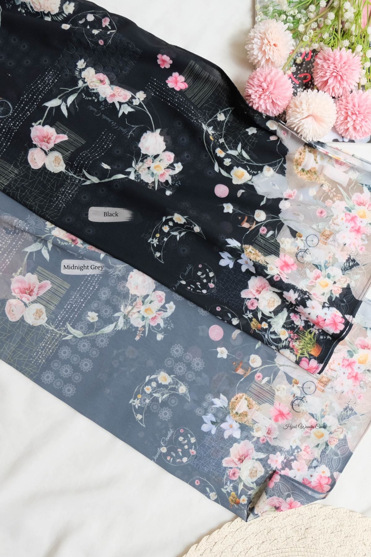 Florence - Pashmina Premium Ceruti - Midnight Grey - PM11.83