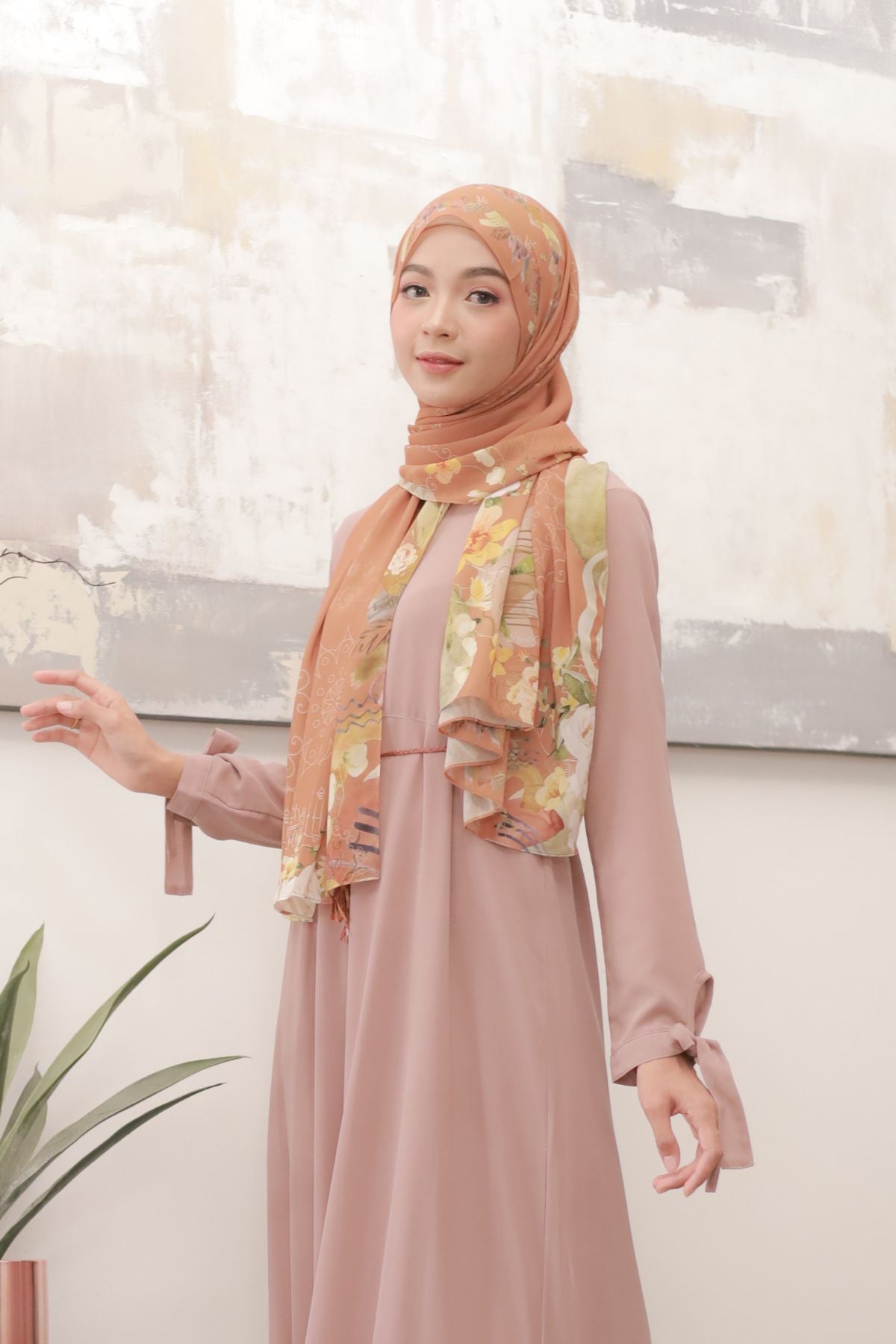 Sofia - Pashmina Premium Ceruti - Terra - PM11.70