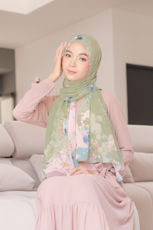 Candy - Pashmina Premium Ceruti -  Matcha - PM11.65