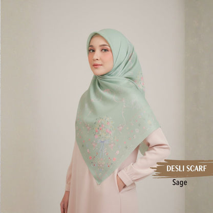 Desly Scarf - DP32.8 DV32.8 DJ32.8 Sage