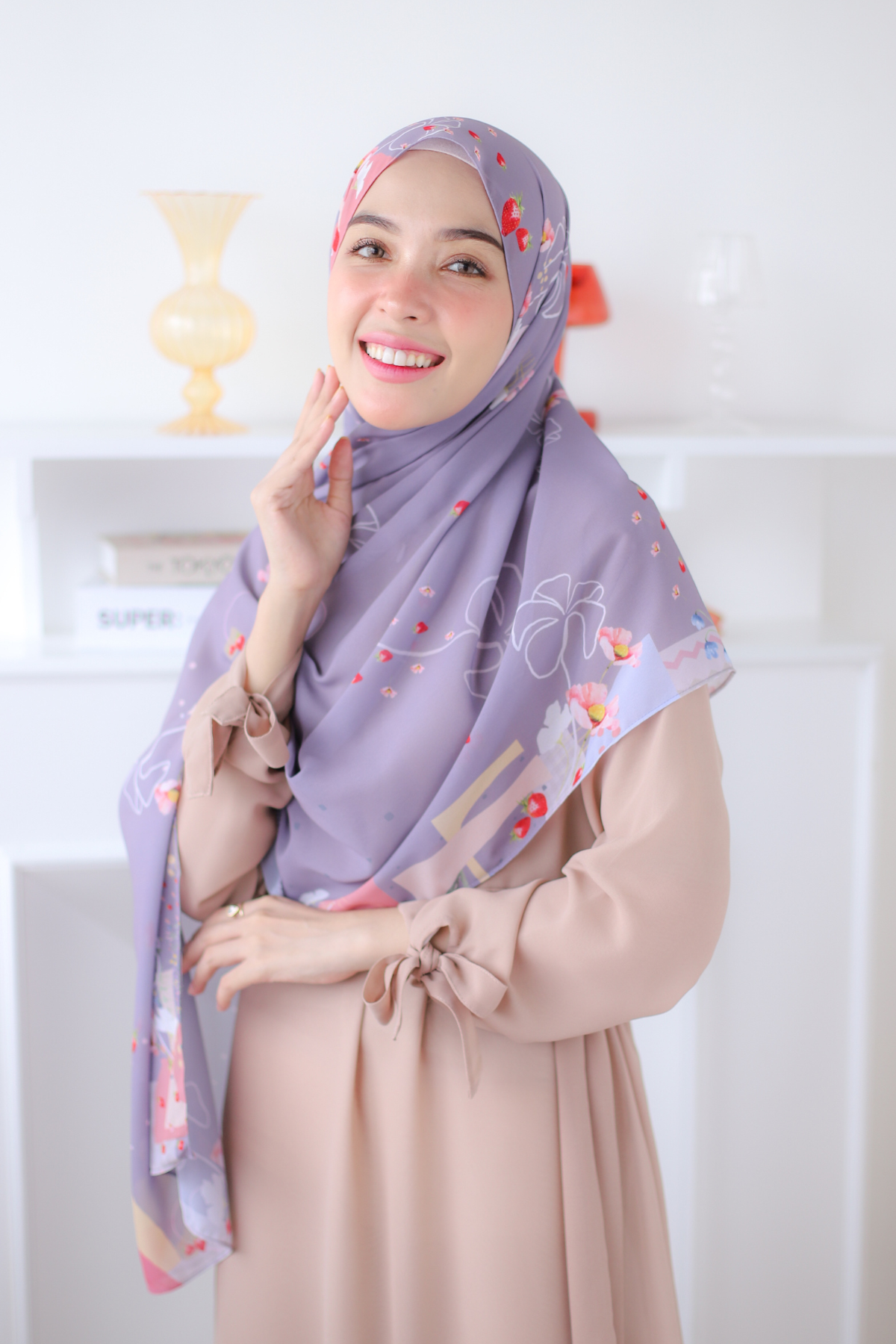 Berry - Pashmina Premium Ceruti - Shadow -PM11.29