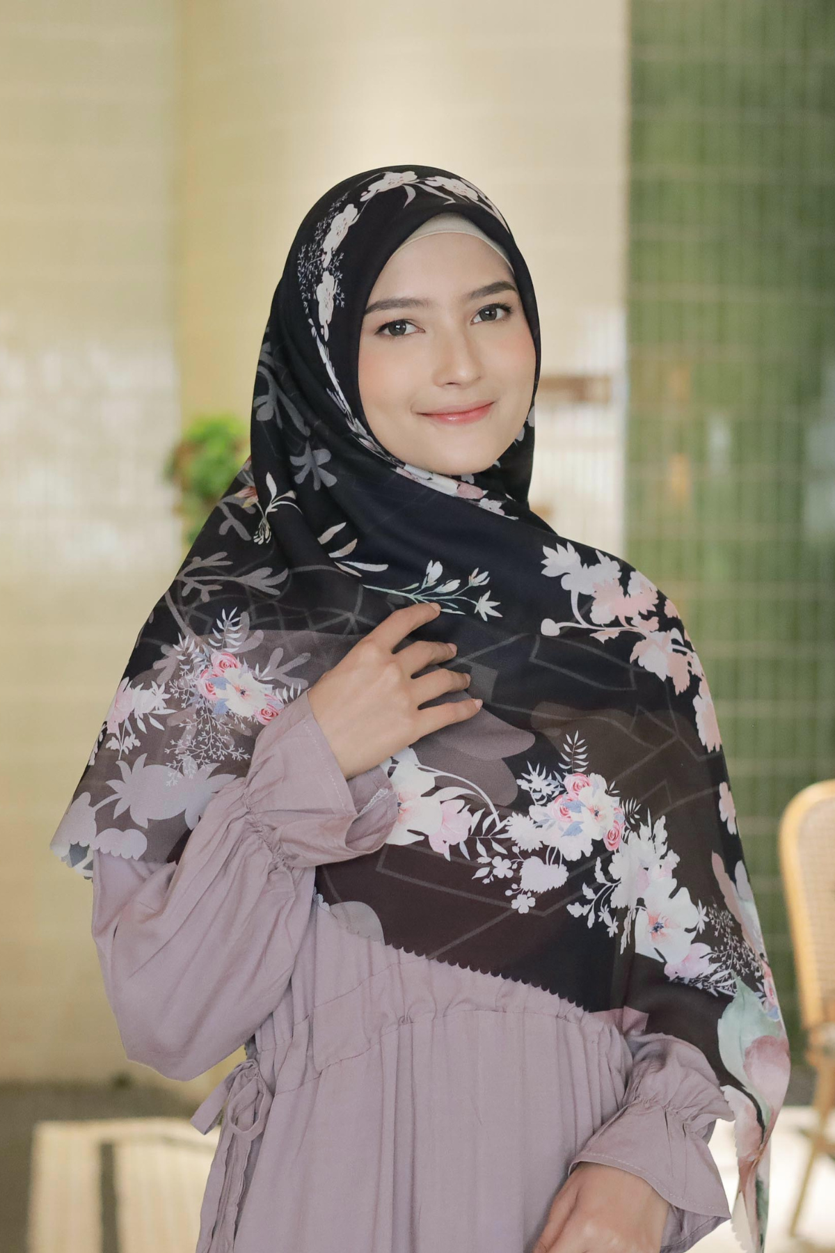 Fresia Scarf JUMBO - FJ52.1 Black