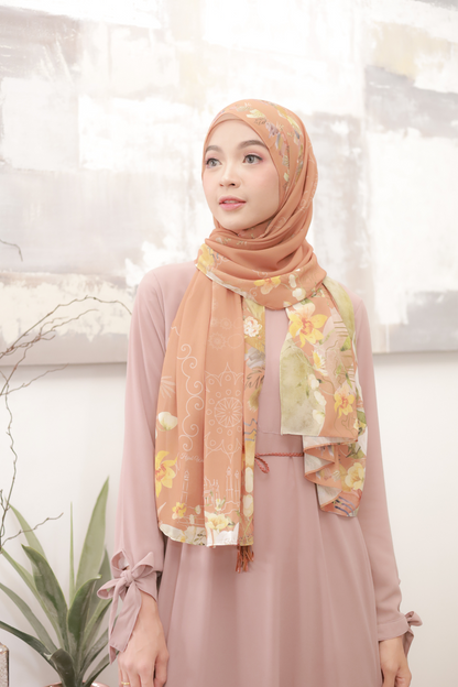Sofia - Pashmina Premium Ceruti - Terra - PM11.70