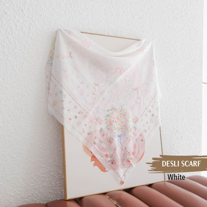 Desly Scarf - DP32.10 DV32.10 DJ32.10 White