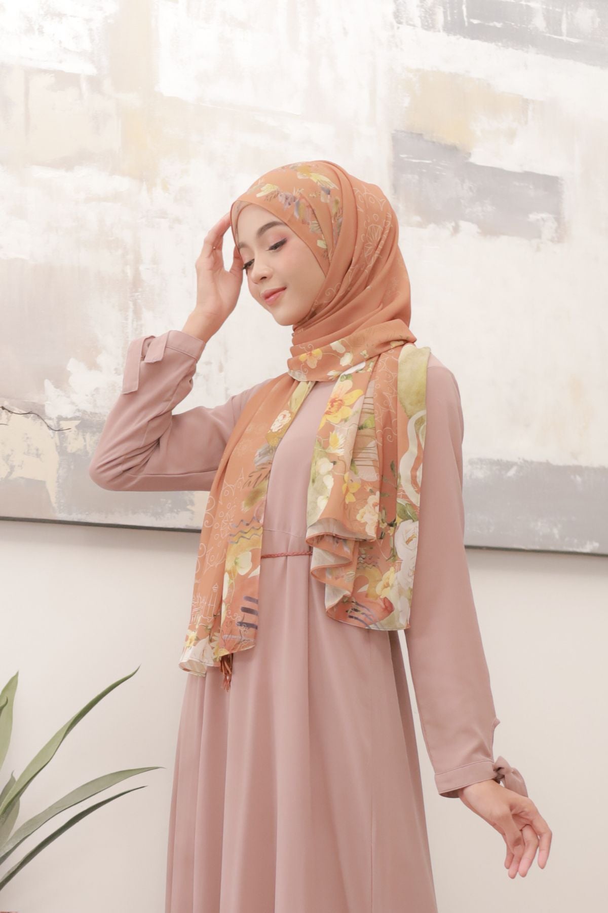 Sofia - Pashmina Premium Ceruti - Terra - PM11.70