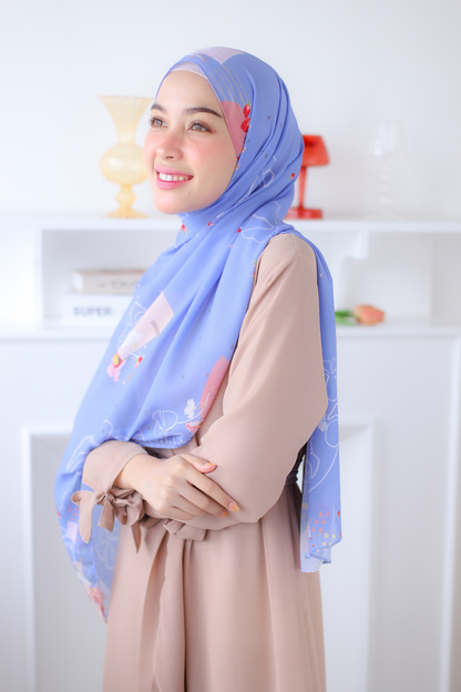 Berry - Pashmina Premium Ceruti - Blue - PM11.35