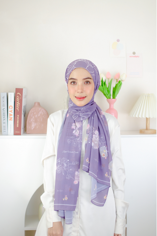 Mora - Pashmina Premium Ceruti - Grape - PM11.45