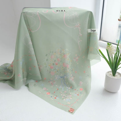 Desly Scarf - DP32.8 DV32.8 DJ32.8 Sage