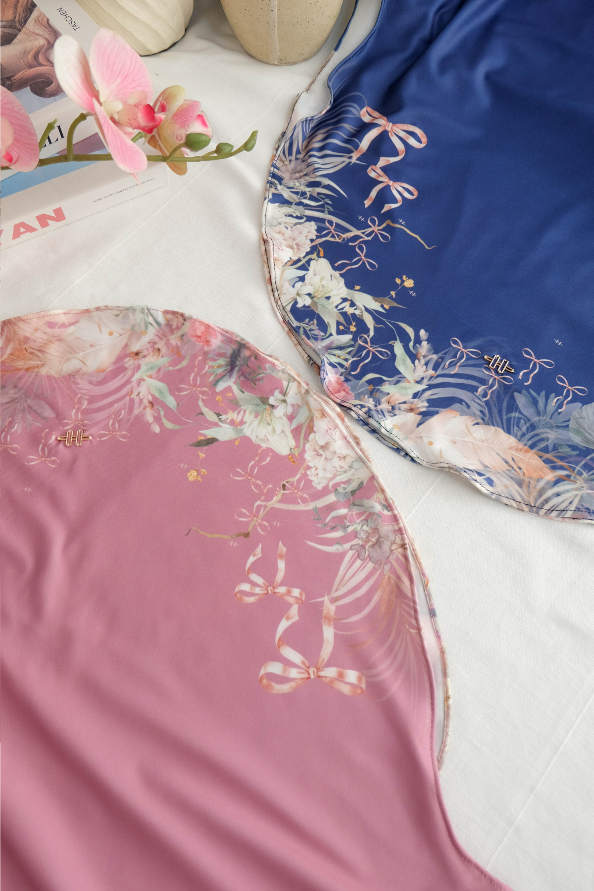 [ BUY 3 GET 1 FREE HIJAB ] Runa Emily - RE46.2 Denim