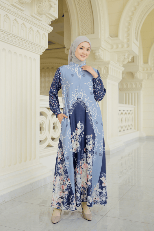 [CLEARANCE SALE] Firina Dress - Navy