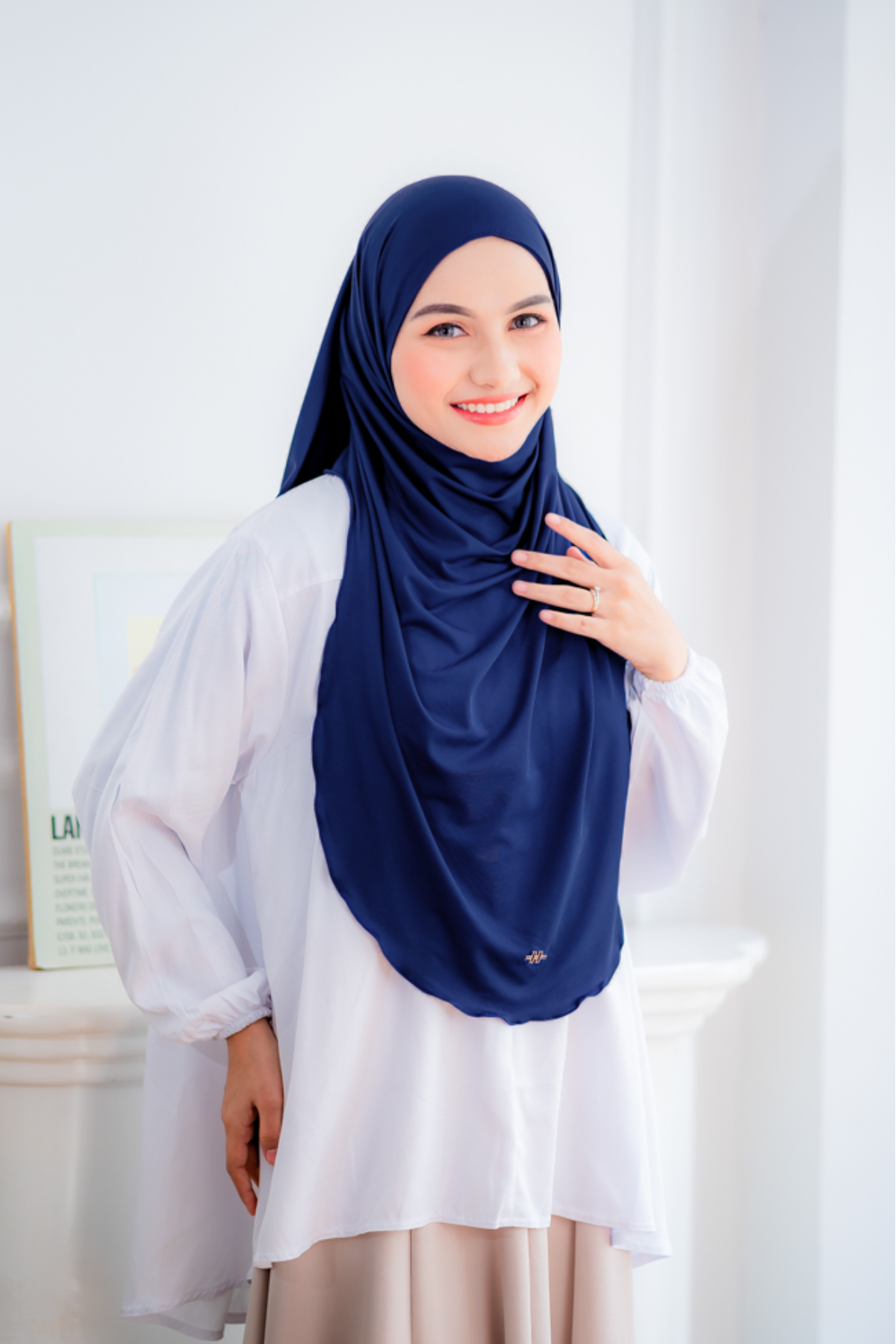 Instan Malaya Polos - Navy (MS10.2)