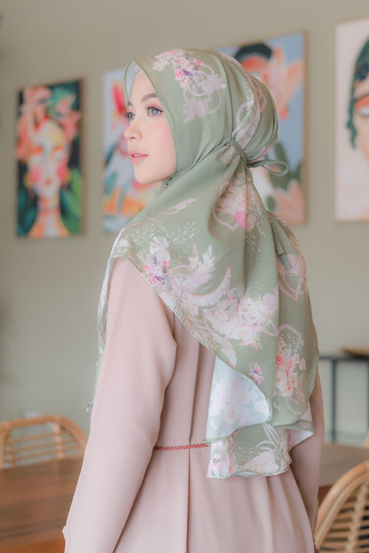 [ BUY 3 GET 1 FREE ] Emily - Instan Baiti - Pastel Olive - BM45.95