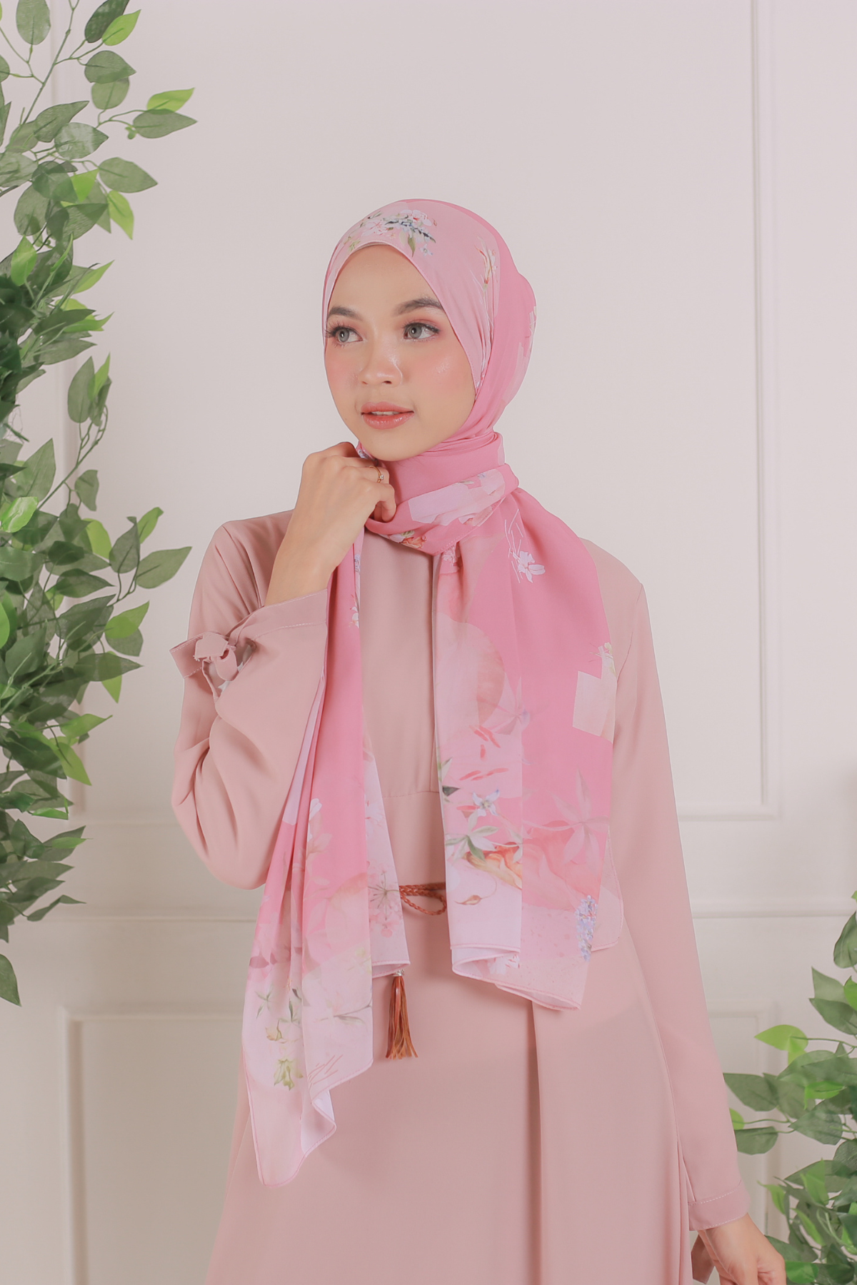 Lily - Pashmina Premium Ceruti - Pink - PM11.41