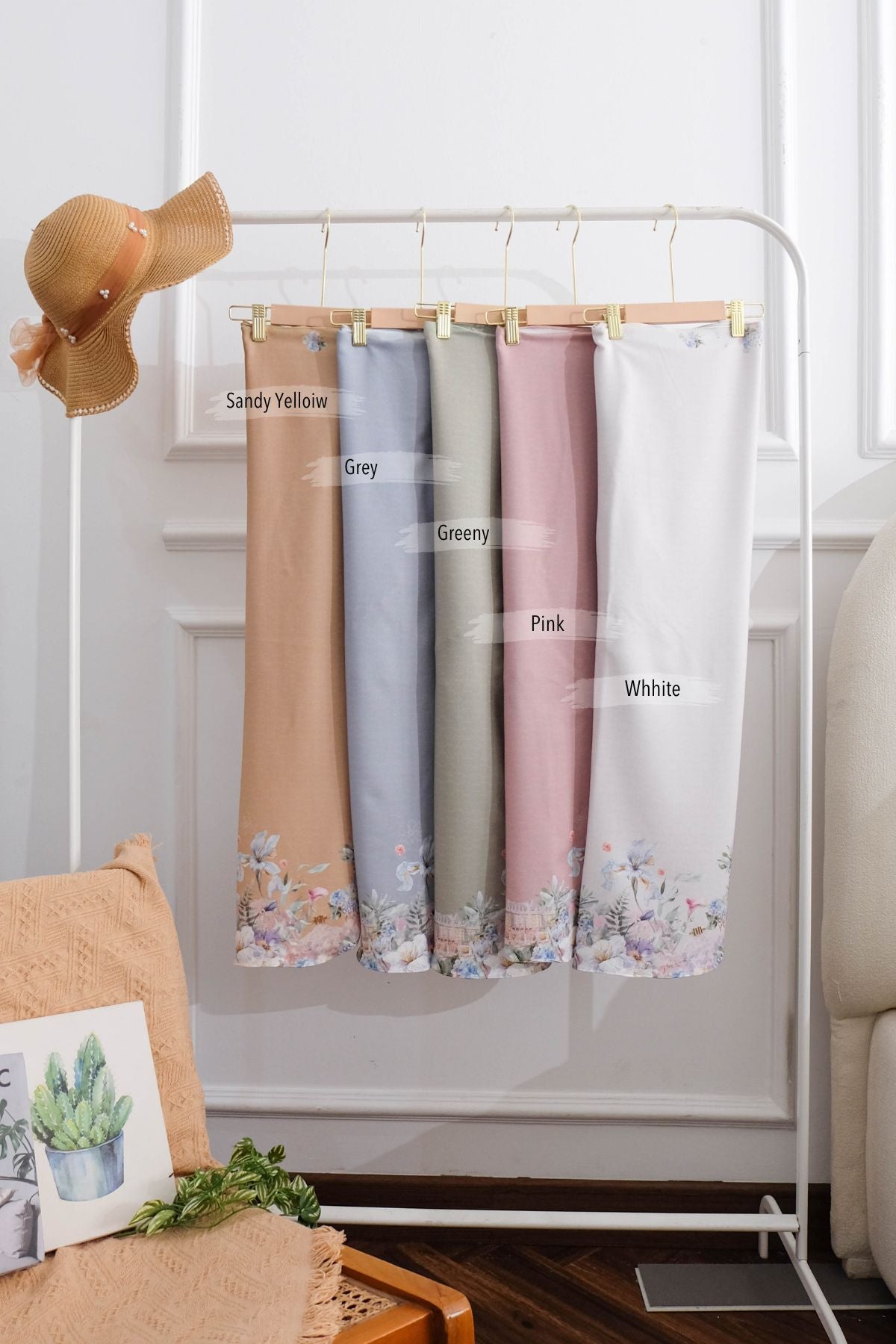 [ BUY 3 GET 1 FREE HIJAB ] Instan Malaya Purity - MP10.10 Grey