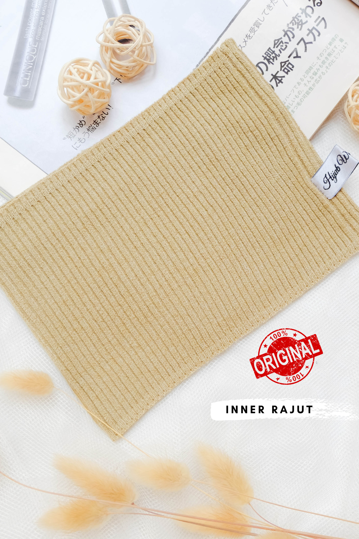 100 dapat 4 Inner Rajut Anti Pusing - IN23