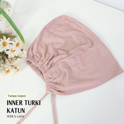 Inner Turki Katun Tanpa Cepol - IK58.3 Latte