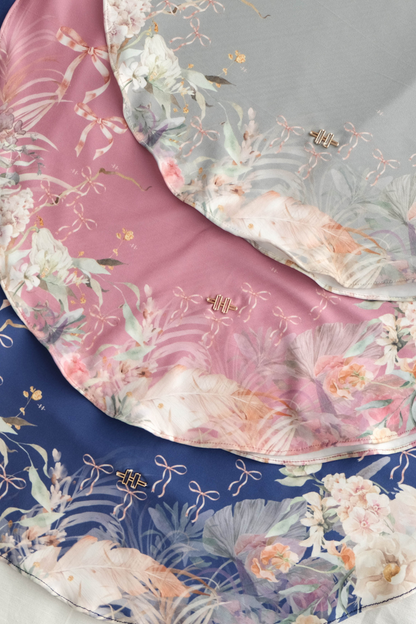 [ BUY 3 GET 1 FREE HIJAB ] Runa Emily - RE46.5 Pink