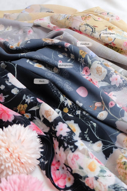 Florence - Pashmina Premium Ceruti - Midnight Grey - PM11.83