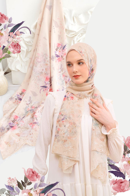 Pashmina Emily Cerutti - POM9.3 Cream