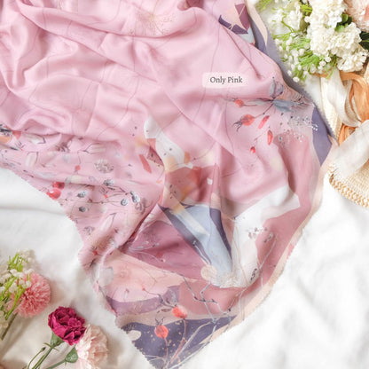 [ BUY 3 GET 1 FREE HIJAB ] Coconut Scarf Jumbo - JS93.7 Only Pink