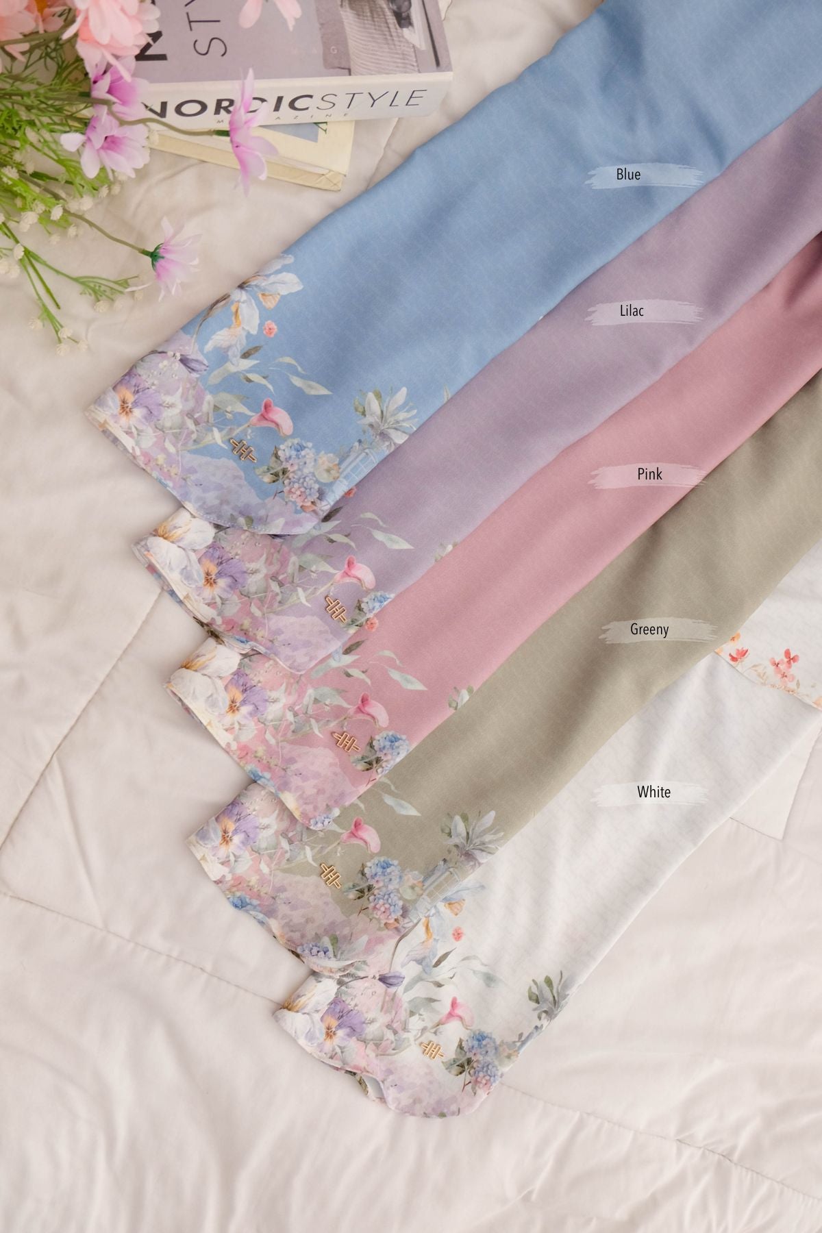 [ BUY 3 GET 1 FREE HIJAB ] Instan Malaya Purity - MP10.9 Greeny